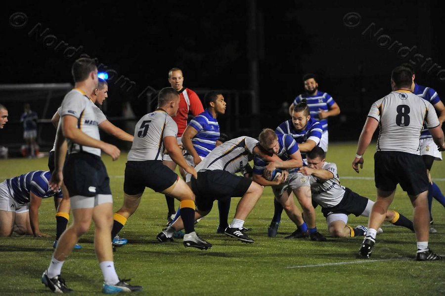 Wheaton Men\'s Rugby vs Mass Maritime.  Photo by Keith Nordstrom